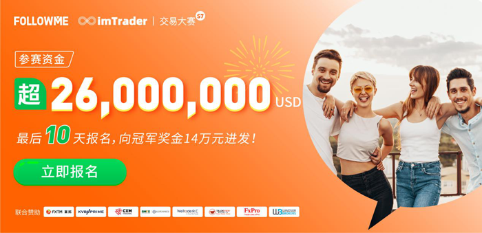 参赛账户数 3,200 个！ImTrader 交易大赛参赛资金超 2,600 万美元！