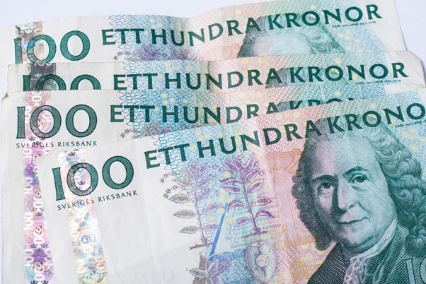 随着加息接近尾声 瑞典克朗兑欧元汇率跌至创纪录低点