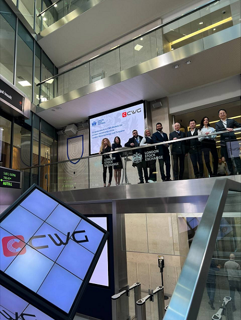 启航新篇章揭幕仪式！CWG Markets正式成为伦敦证券交易所会员！